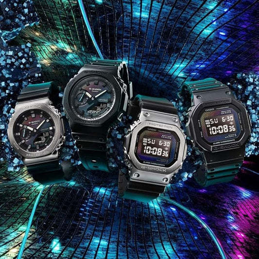 Casio Watches G-Shock Men Bio-resin band-GM-2100RW-1ADR, 49.3 × 44.4 × 11.8 mm
