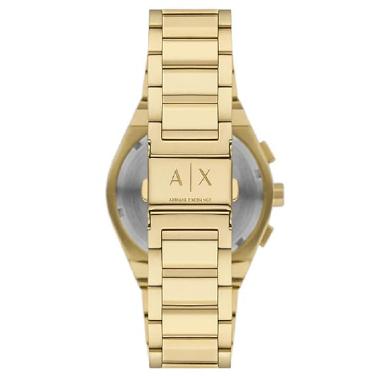 Armani Exchange Gold Stainless Steel Men's Watch