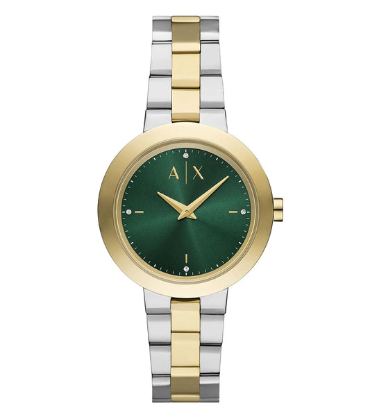 Armani Exchange Two-Hand Two-Tone Stainless Steel Watch - AX5176