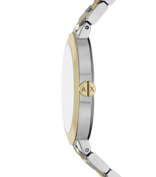 Armani Exchange Two-Hand Two-Tone Stainless Steel Watch - AX5176