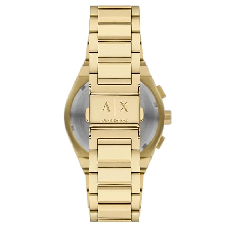 Armani Exchange Gold Stainless Steel Men's Watch