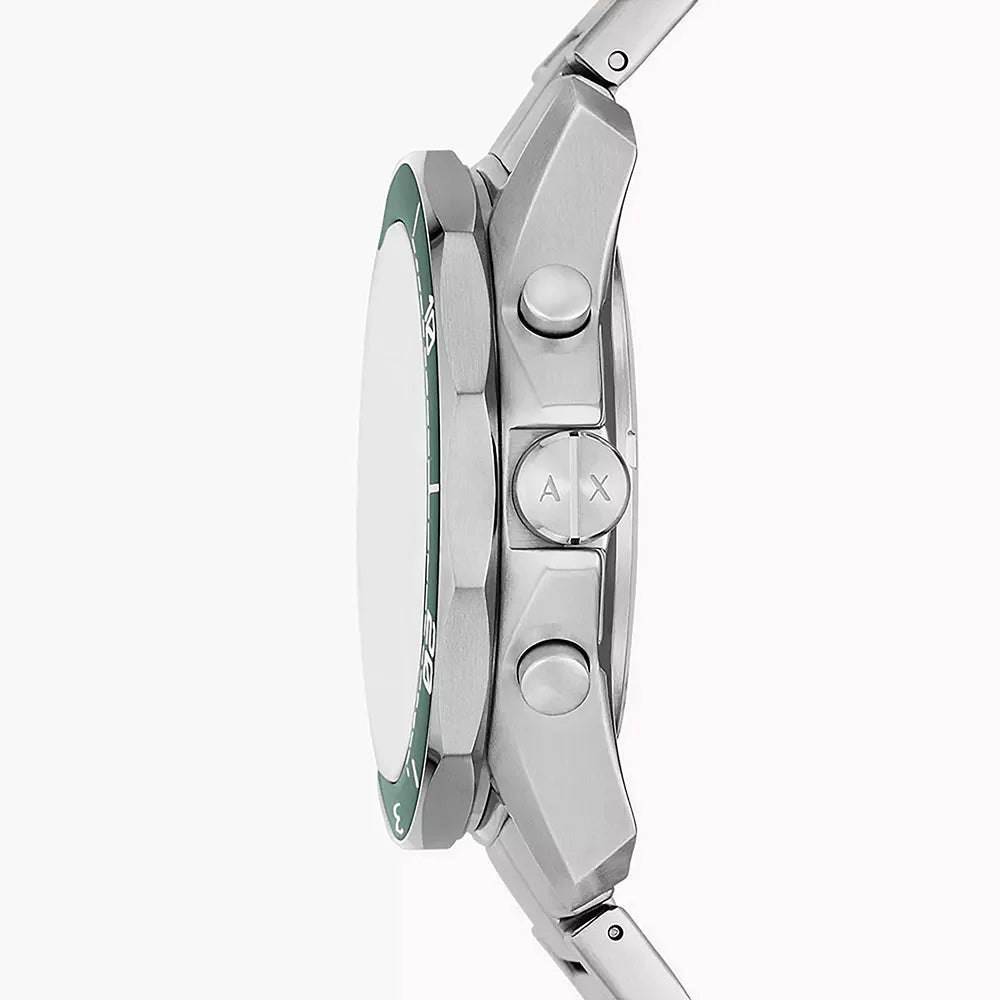 Armani Exchange Spencer Silver Stainless Steel Men's Watch