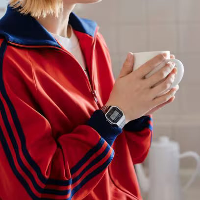 Casio Unisex-Uhr Digital mit Edelstahlarmband – A168WA